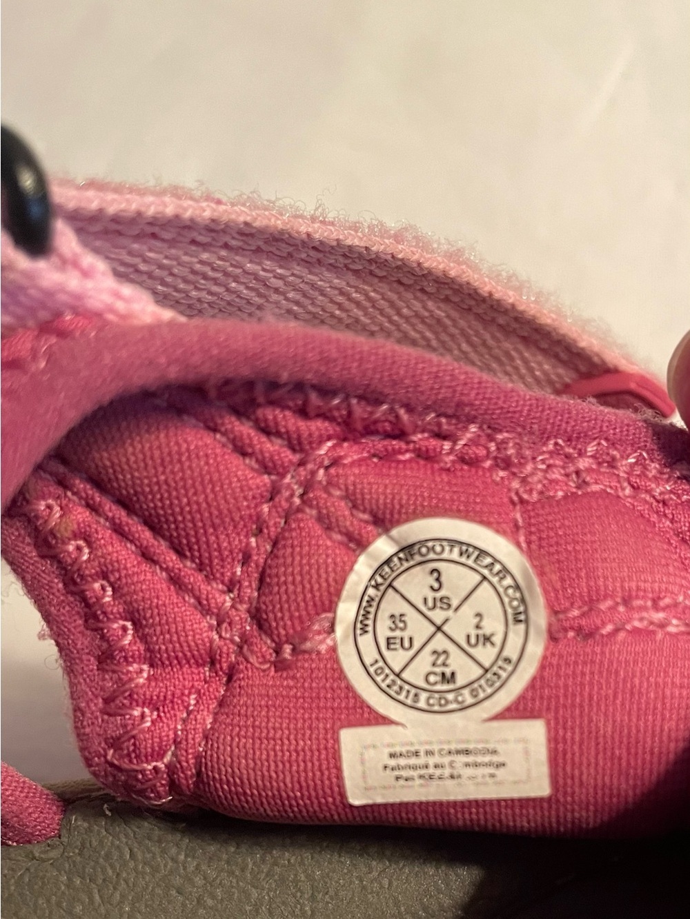 KEEN Newport H2 sandals for kids in a pink and gray colorway Adventure Sandals - Picture 5 of 11